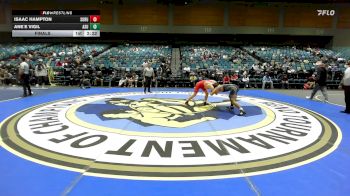 125 lbs Final - Isaac Hampton, Southern Oregon vs Ane`e Vigil, Arizona State