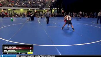 120 lbs Quarterfinal - Noah Renfroe, Lake Superior Wrestling Academ vs Sam Williams, No Nonsense Wrestling