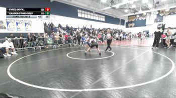 144 lbs Cons. Round 5 - Fares Nofal, Corona Del Mar vs Xander Fronhofer, Nordhoff