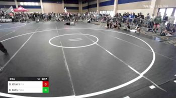 81 lbs Consi Of 8 #2 - Dilawar Khaira, Elk Grove Wr Ac vs Cash Kelly, Yuma Grit WC