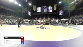 132 lbs Cons 64 #2 - Spencer Lee, MN vs Collier Hartman, PA