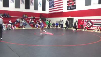 145 lbs 3rd Place Match - Cheyenne Simmons, BCLUW-SH vs Brynn Kappel, AGWSR