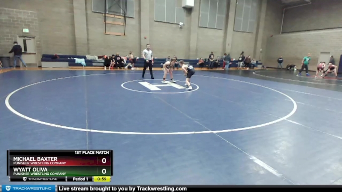 125 lbs 1st Place Match - Wyatt Oliva, Punisher Wrestling Company vs ...