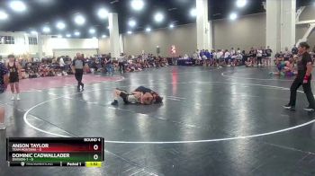 106 lbs Round 4 (6 Team) - Anson Taylor, Team Montana vs Dominic Cadwallader, Division-1