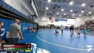 53 lbs Cons. Round 4 - Easton Pasek, Peak Wrestling vs Odin Barbour, Cowboy Kids WC