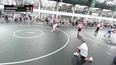 159-167 lbs Champ. Round 1 - Talon Decker, Illinois Top Dawgs vs Jorge Farias, Aurora (East Aurora)