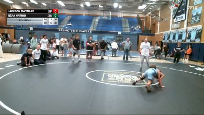 71-82 lbs Round 4 - Jackson Maynard, Empire vs Ezra Harris, Sanderson Wrestling Academy