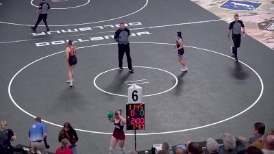140 lbs Quarterfinal - Quinn Butler, Lemmon vs Rosearia Rohrer, Lennox