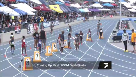 Youth Girls' 200m Championship, Finals 1 - Age under 8