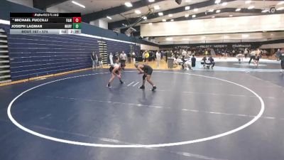 174 lbs Quarterfinal - Joseph Lagman, Marymount vs Michael Fuccilli, Franklin And Marshall