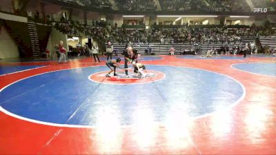 58 lbs Round Of 16 - Asher Hutchins, Guerrilla Wrestling Academy vs Amazin' Hall, Roundtree Wrestling Academy