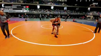6A 235 lbs Semifinal - Maliana Heimuli, Euless Trinity vs Kalea Berry, Cypress Park