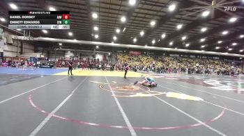 144 lbs Cons. Round 2 - Emmett Edwards, St. Thomas More vs Daniel Dorsey, American Outlaws Wrestling