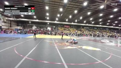 144 lbs Cons. Round 2 - Emmett Edwards, St. Thomas More vs Daniel Dorsey, American Outlaws Wrestling