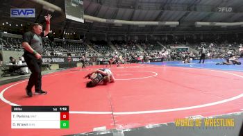 88 lbs Round Of 64 - Tristan Perkins, Smithville Youth Wrestling vs Daeton Brown, Shelton Wrestling Academy