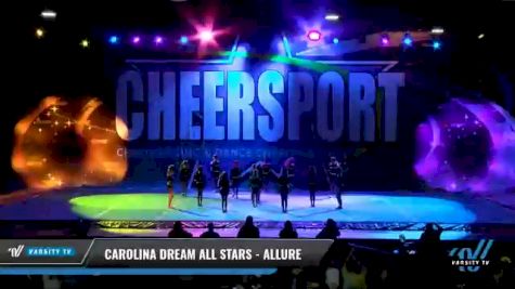 Carolina Dream All Stars - Allure [2021 L1 Youth - D2 - Small - A Day 2] 2021 CHEERSPORT National Cheerleading Championship