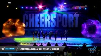 Carolina Dream All Stars - Allure [2021 L1 Youth - D2 - Small - A Day 2] 2021 CHEERSPORT National Cheerleading Championship