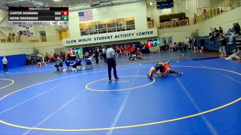 149 lbs Round 5 (6 Team) - Devin Grossman, Northwest College vs Carter Dowding, Snow