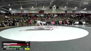 157 lbs Cons. Round 6 - Preston Klostermann, Upper Iowa vs Keegan Roberson, UNC Pembroke