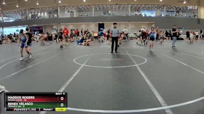 76 lbs Round 4 (6 Team) - Benex Velasco, Triangle WA vs Maddox Rogers, Rough House