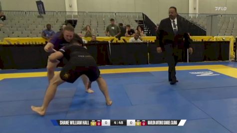 Marlon Antonio Samuel Cajina vs Shane William Hall 2024 World IBJJF Jiu-Jitsu No-Gi Championship