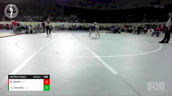 3A-215 lbs 3rd Place Match - Lane Gourley, LITTLE AXE vs Brock Smith, MARLOW