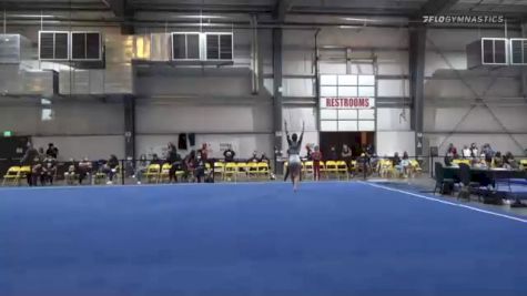 Kaila Natividad - Floor, Flight School - 2021 Region 1 Women's Championships
