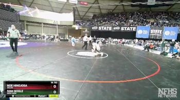 1A 152 lbs Semifinal - Ivan Bogle, Deer Park vs Noe Hinojosa, Zillah