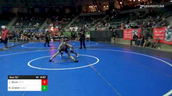 82 lbs Consolation - Jackson Blum, No Team vs Riley Graber, Summit