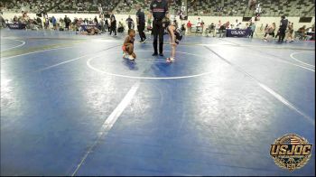 43 lbs Rr Rnd 5 - Tyger Ray, Blaine County Grapplers vs CirCarter Bridges, Eastside Pride Wrestling Club