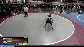 145 lbs Champ. Round 1 - Bradyn Rate, Frenchtown vs Tyge Plank, Tonasket