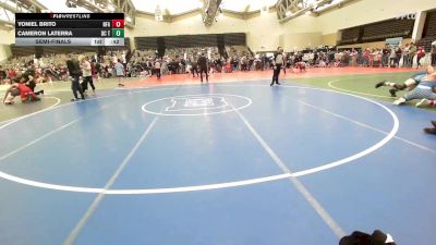 153-H2 lbs Semifinal - Yoniel Brito, Newburgh Free Academy vs Cameron Laterra, DC Trained