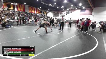 120 lbs Champ. Round 2 - Fernando Cazares, Warren vs Ricardo Rodriguez, Santa Fe