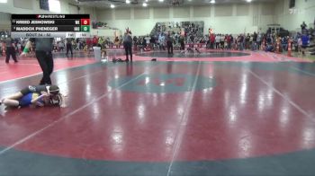 60 lbs Quarterfinal - Maddox Pheneger, Hastings vs Kreed Jesnowski, WCAABE Knights