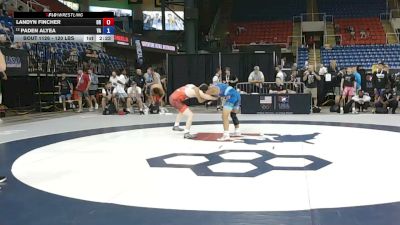 120 lbs Champ. Rd Of 64 - Landyn Fincher, Oregon vs Paden Alyea, Virginia