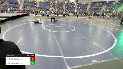 85 lbs Round Of 16 - Brayson Hochevar, Crowley County vs Davontay Marquez?, Severance MS