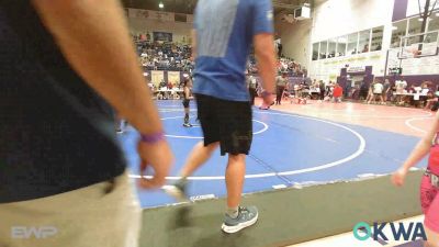 47 lbs Rr Rnd 3 - Bradley Francis, Team Tulsa Wrestling Club vs Rayden Reyes, Sperry Wrestling Club