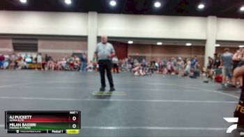 50 lbs Quarterfinal - Milan Bassiri, Pinning Pythons vs Aj Puckett, ALPHA ELITE