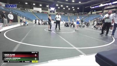 110 lbs Round 4 (10 Team) - Knox Kline, Prodigy NDT vs Carson Kinsman, Black Fox Academy