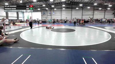 106 lbs Rr Rnd 2 - Dylan Warner, Patton Trained Red - HSB vs Thomas Wade, North Hunterdon - HSB