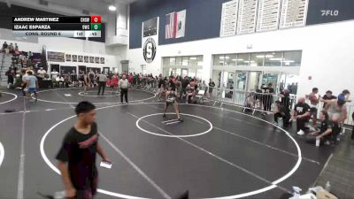 175 lbs Cons. Round 6 - Andrew Martinez, Chaparral High School Wrestlin vs Izaac Esparza, 951 Wrestling Club