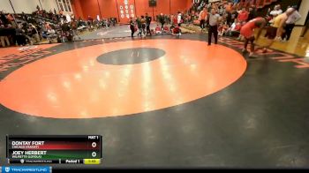 285 lbs Cons. Round 3 - Joey Herbert, Wilmette (LOYOLA) vs Dontay Fort, Chicago (MARIST)