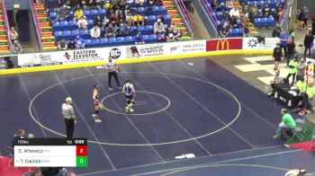 110 lbs Round Of 16 - Ethan Aftewicz, Pittston vs Teagan Caciolo, Emmaus
