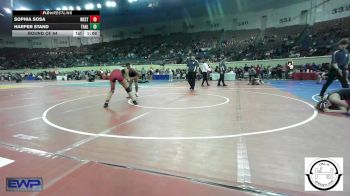 120 lbs Round Of 64 - Sophia Sosa, Westmoore Wresting vs Harper Stand, Tahlequah Wrestling Club
