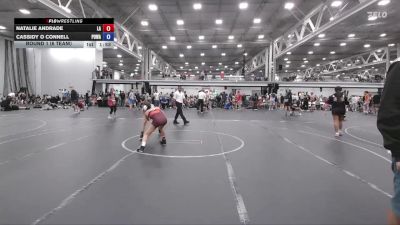 102 lbs Round 1 (6 Team) - Natalie Andrade, Lady Assassins vs Cassidy O Connell, POWA