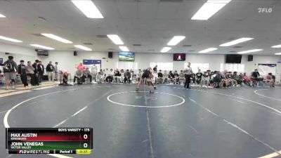 175 lbs Cons. Round 4 - John Venegas, Victor Valley vs Max Austin, Kingsburg