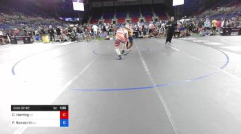 170 lbs Cons 32 #2 - Charlie Herting, Colorado vs Frank Romeo III, New Jersey