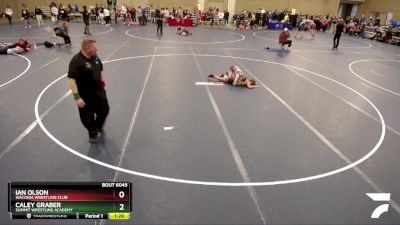 100 lbs Round 1 - Caley Graber, Summit Wrestling Academy vs Ian Olson, Waconia Wrestling Club