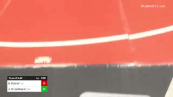 182 lbs Consi Of 8 #2 - Spencer Steiner, The Club vs John Grundmeyer, Nwa