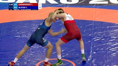 80 kg 1/8 Final - Ilias Gadaborshev, Russia vs Yaraslau Blotski, Belarus